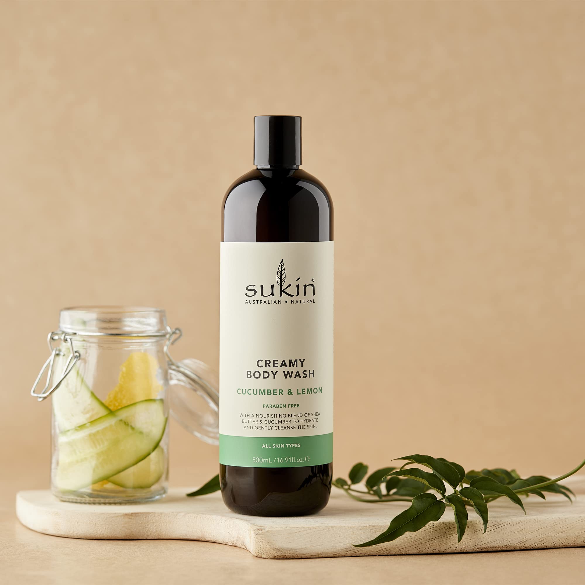Foto 5 pulgar | Gel De Baño Sukin De Pepino Y Limón  500 Ml  Australian Natural - Venta Internacional.