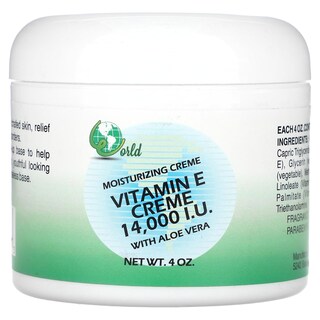 Foto 1 | Crema Hidratante World Organic Vitamina E 14000 Ui 120 Ml - Venta Internacional.