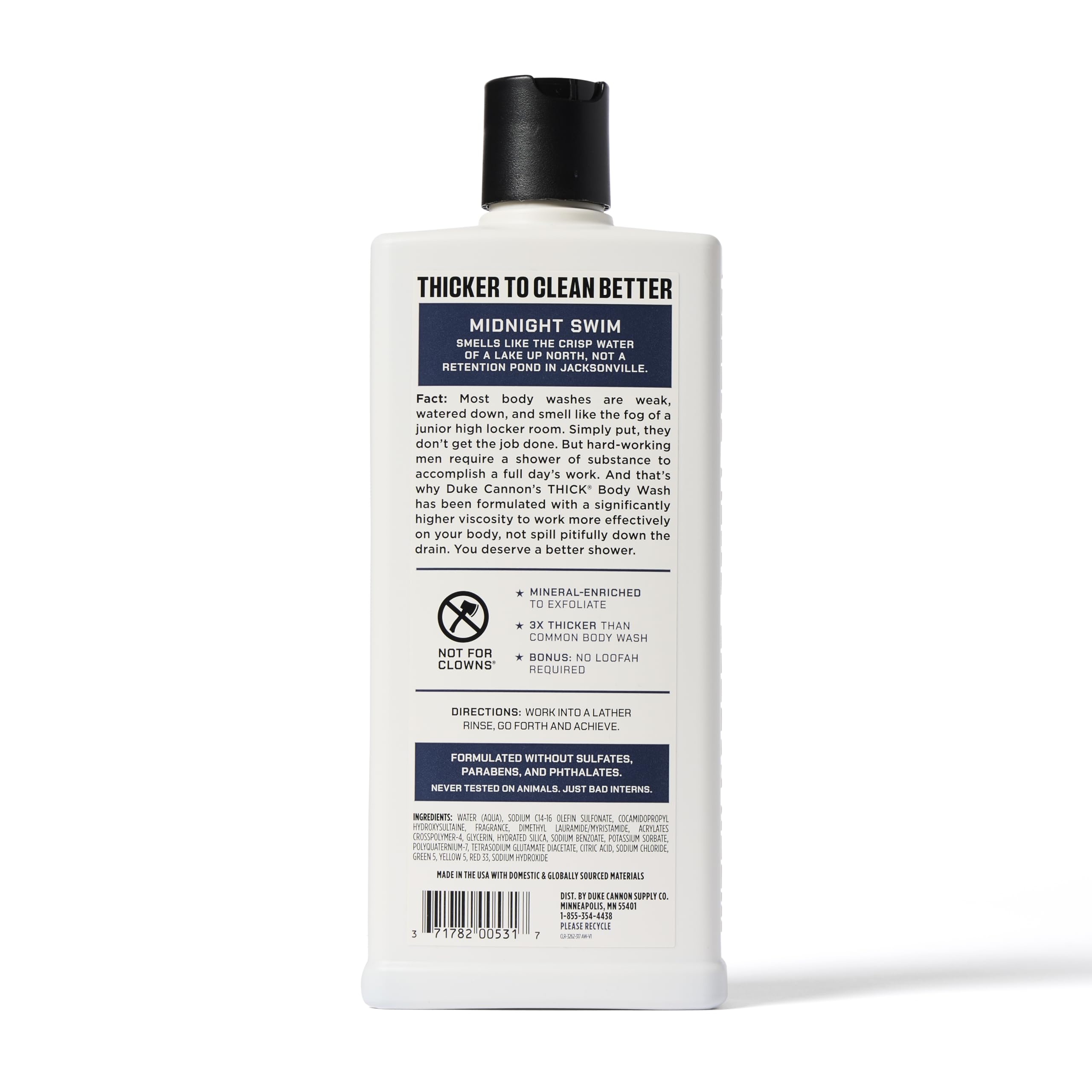Foto 3 pulgar | Gel De Baño Duke Cannon  Espeso  De Alta Viscosidad  530 Ml  Sándalo - Venta Internacional.