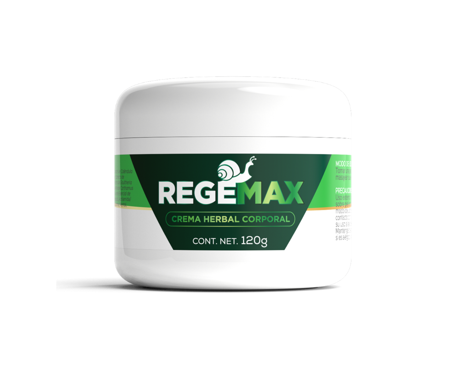 Foto 1 | Bálsamo Herbal Corporal Regemax  Corteza de Sauce + Menthol  Tarro con 120 gr