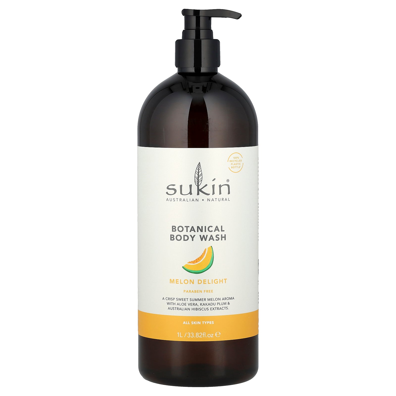 Foto 2 pulgar | Gel De Baño Sukin Botanical Melon Delight Para Todo Tipo De Piel  1 Litro - Venta Internacional.