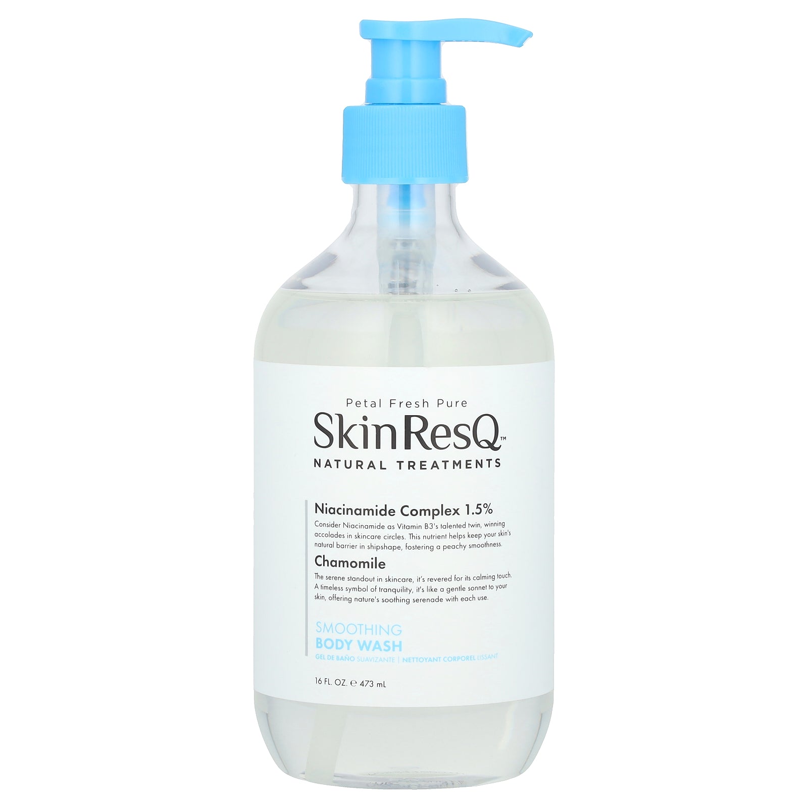 Gel De Baño Petal Fresh Skin Resq Smoothing 473 Ml - Venta Internacional.