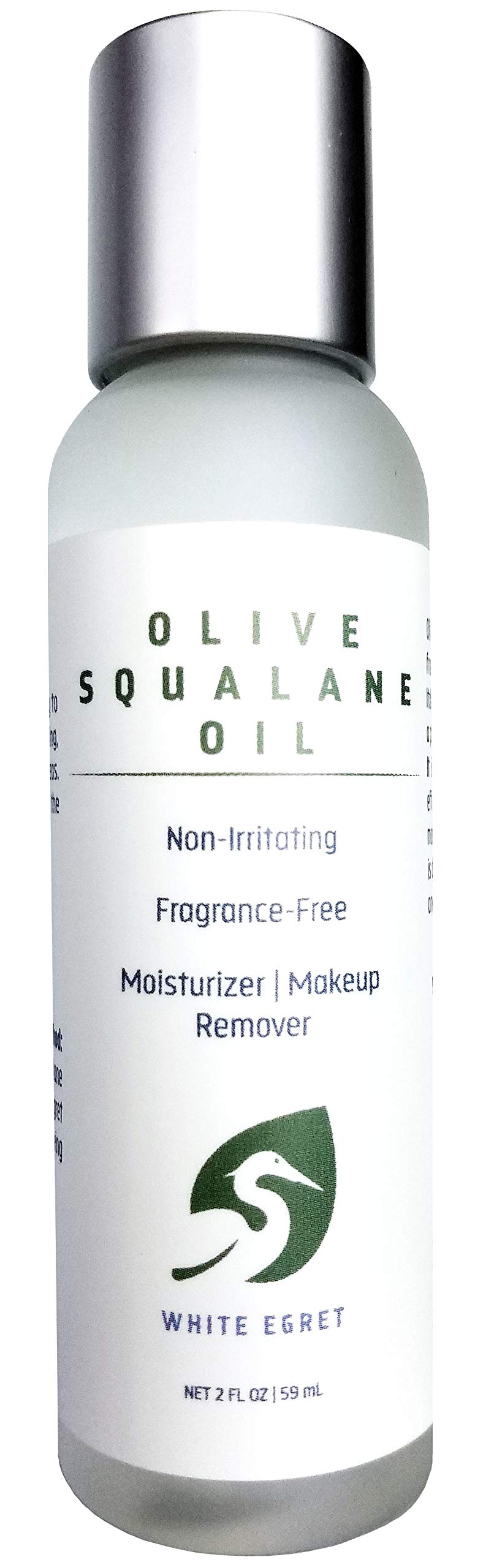 Aceite De Escualano De Oliva  Garceta Blanca  60 Ml  Sin Fragancia - Venta Internacional.
