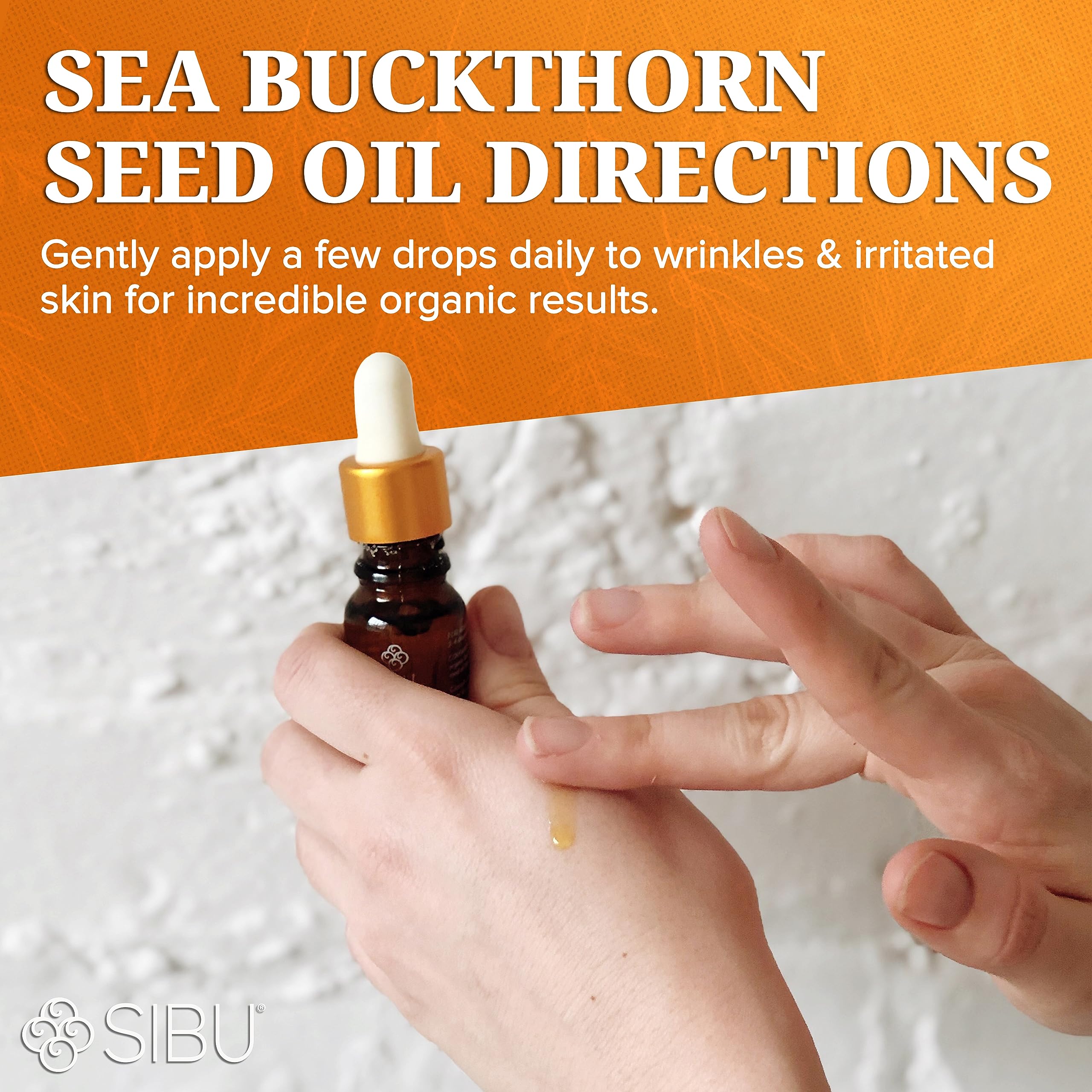 Foto 4 pulgar | Aceite De Semillas De Espino Amarillo Sibu Premium Usda Organic 10 Ml - Venta Internacional.