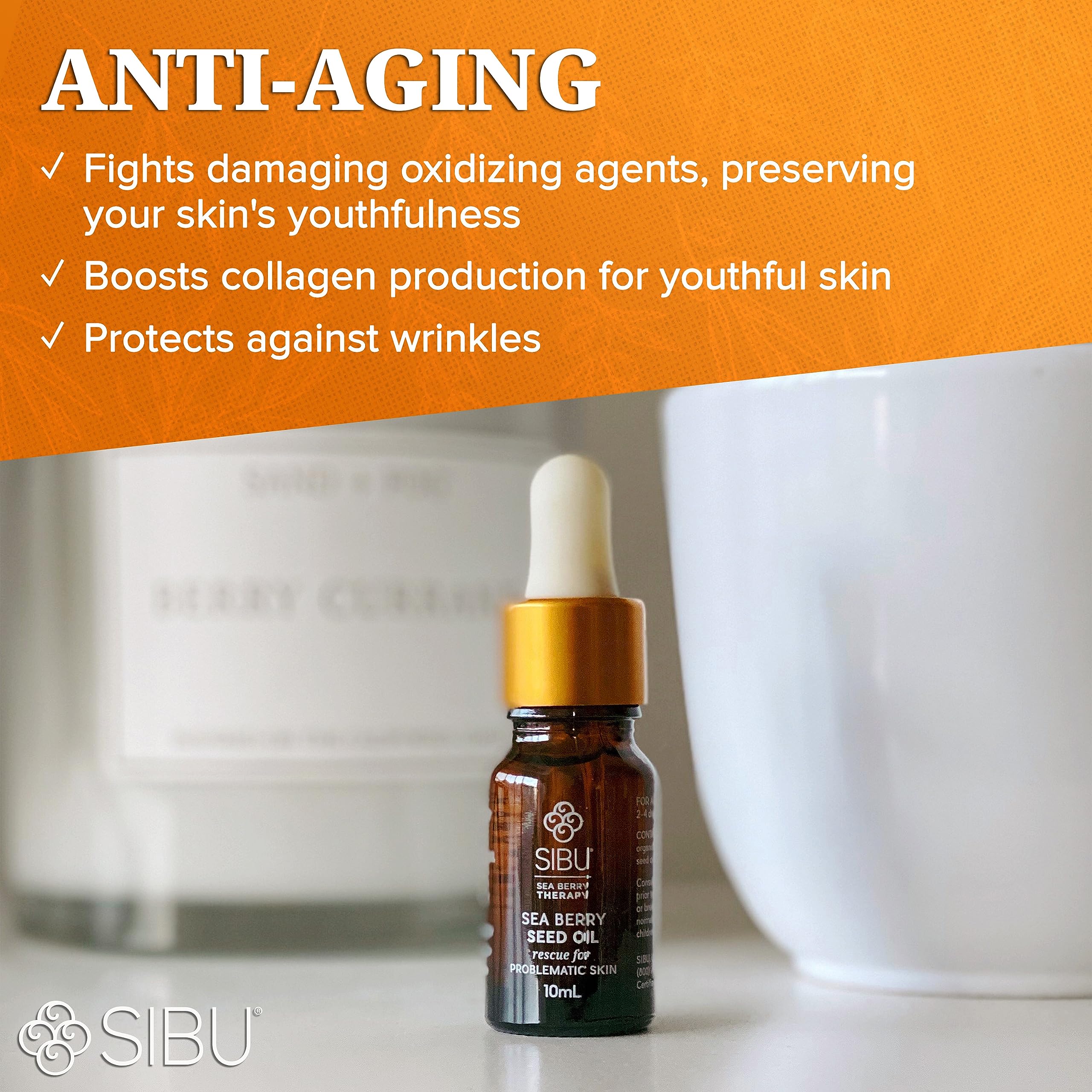 Foto 6 | Aceite De Semillas De Espino Amarillo Sibu Premium Usda Organic 10 Ml - Venta Internacional.