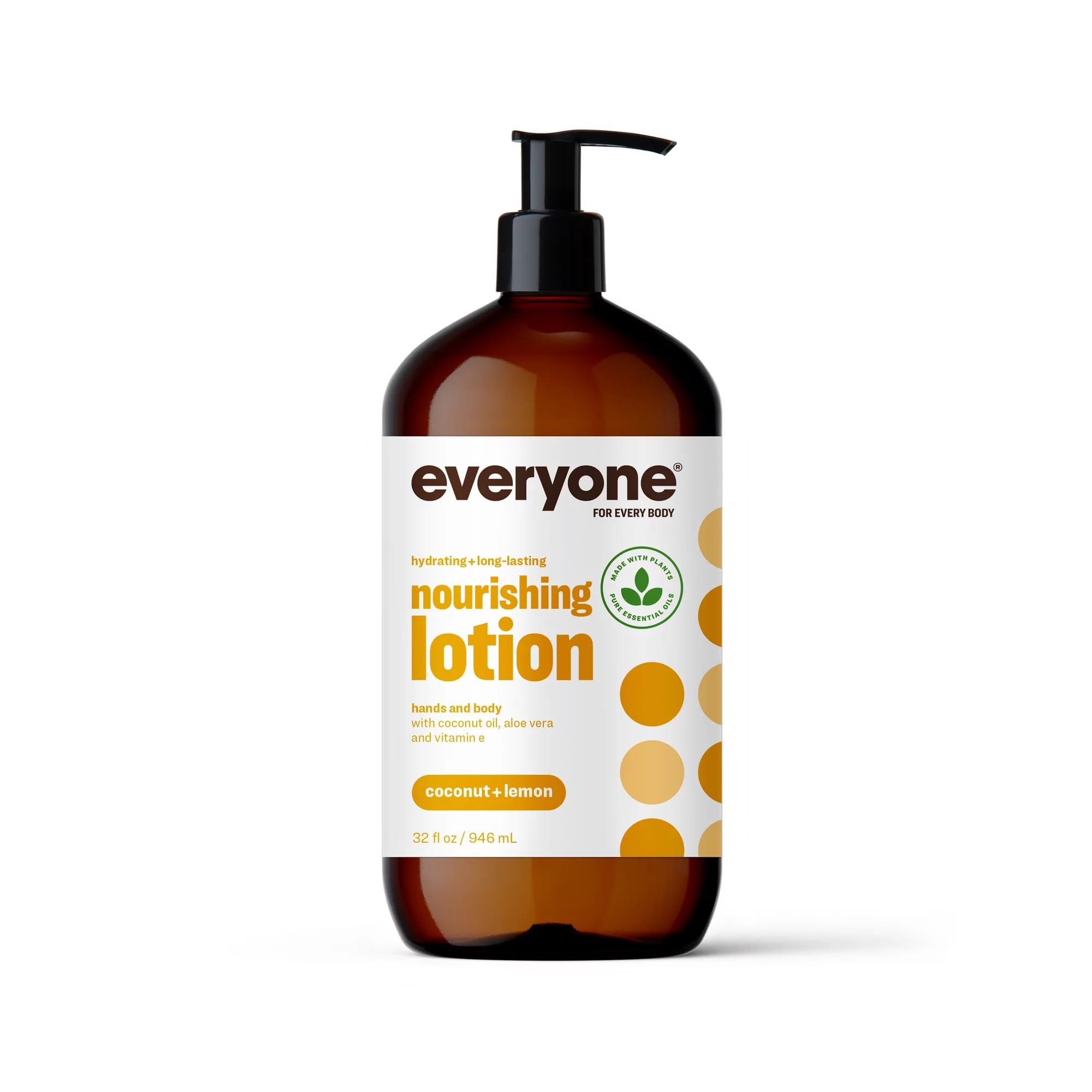 Loción Everyone De Coco Y Limón 3 En 1  960 Ml  Orgánica Y Vegana - Venta Internacional.