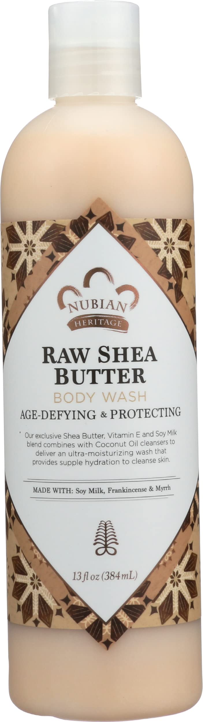 Foto 2 pulgar | Gel De Baño Nubian Heritage  Manteca De Karité Cruda  Antienvejecimiento  390 Ml - Venta Internacional.