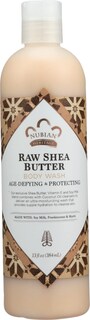 Foto 1 | Gel De Baño Nubian Heritage Manteca De Karité Cruda Antienvejecimiento 390 Ml - Venta Internacional.