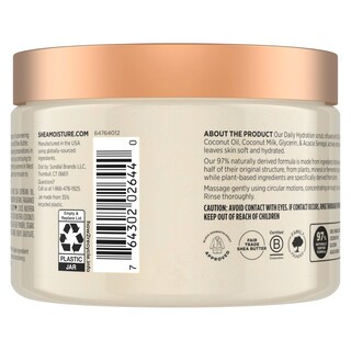 Foto 2 | Exfoliante Corporal Sheamoisture Aceite De Coco Virgen Con Azúcar De Karité 350 Ml - Venta Internacional.