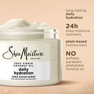 Foto 3 | Exfoliante Corporal Sheamoisture Aceite De Coco Virgen Con Azúcar De Karité 350 Ml - Venta Internacional.
