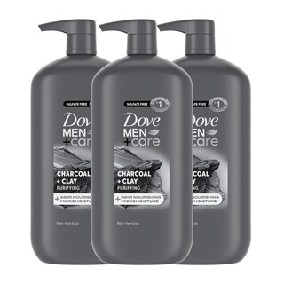 Foto 1 | Gel De Baño Y Rostro Dove Men + Care Arcilla Purificadora Carbón Vegetal 900 Ml - Venta Internacional.