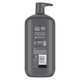 Foto 2 | Gel De Baño Y Rostro Dove Men + Care Arcilla Purificadora Carbón Vegetal 900 Ml - Venta Internacional.