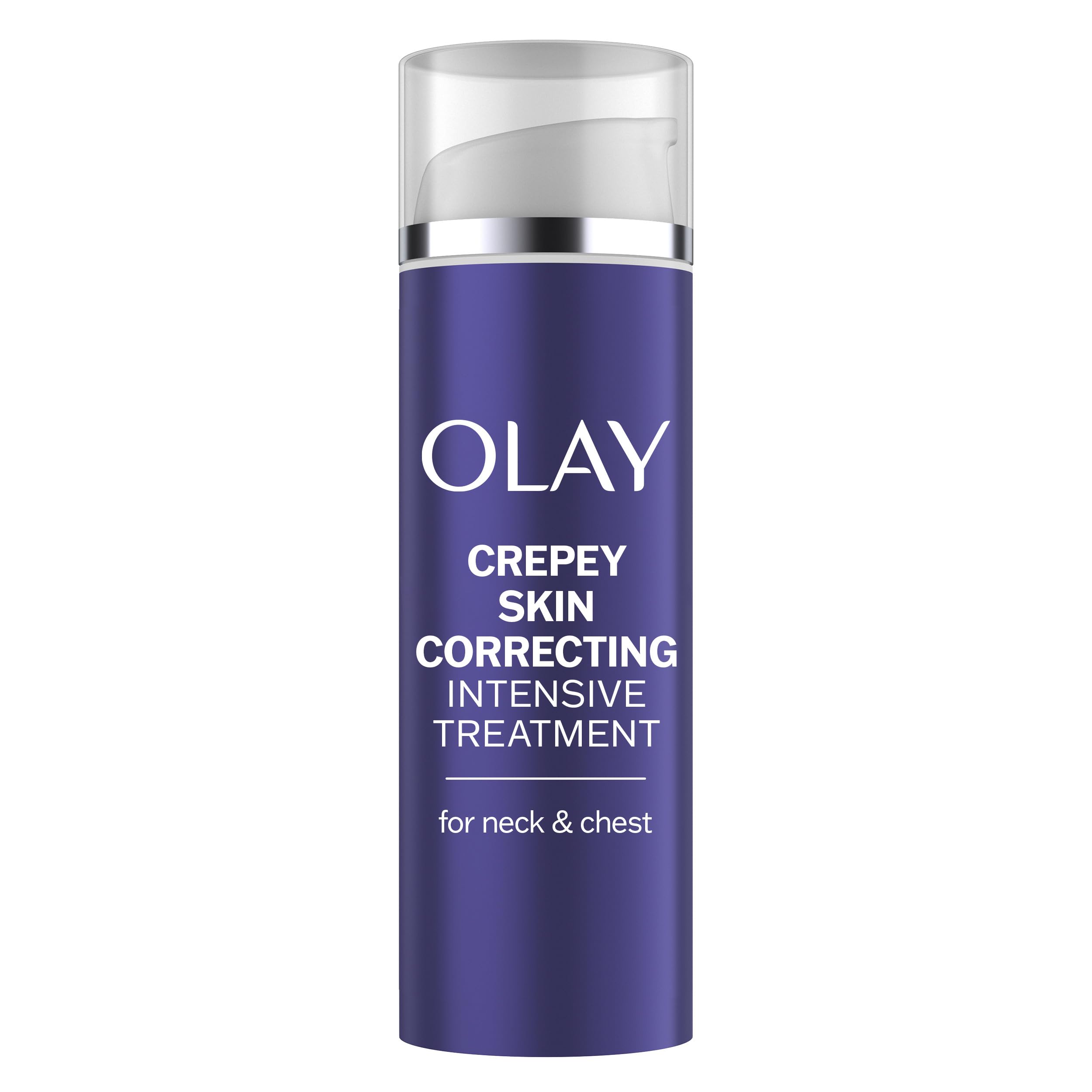 Crema De Tratamiento Olay Intensive Crepey Skin  Cuello Y Pecho  50 Ml - Venta Internacional.
