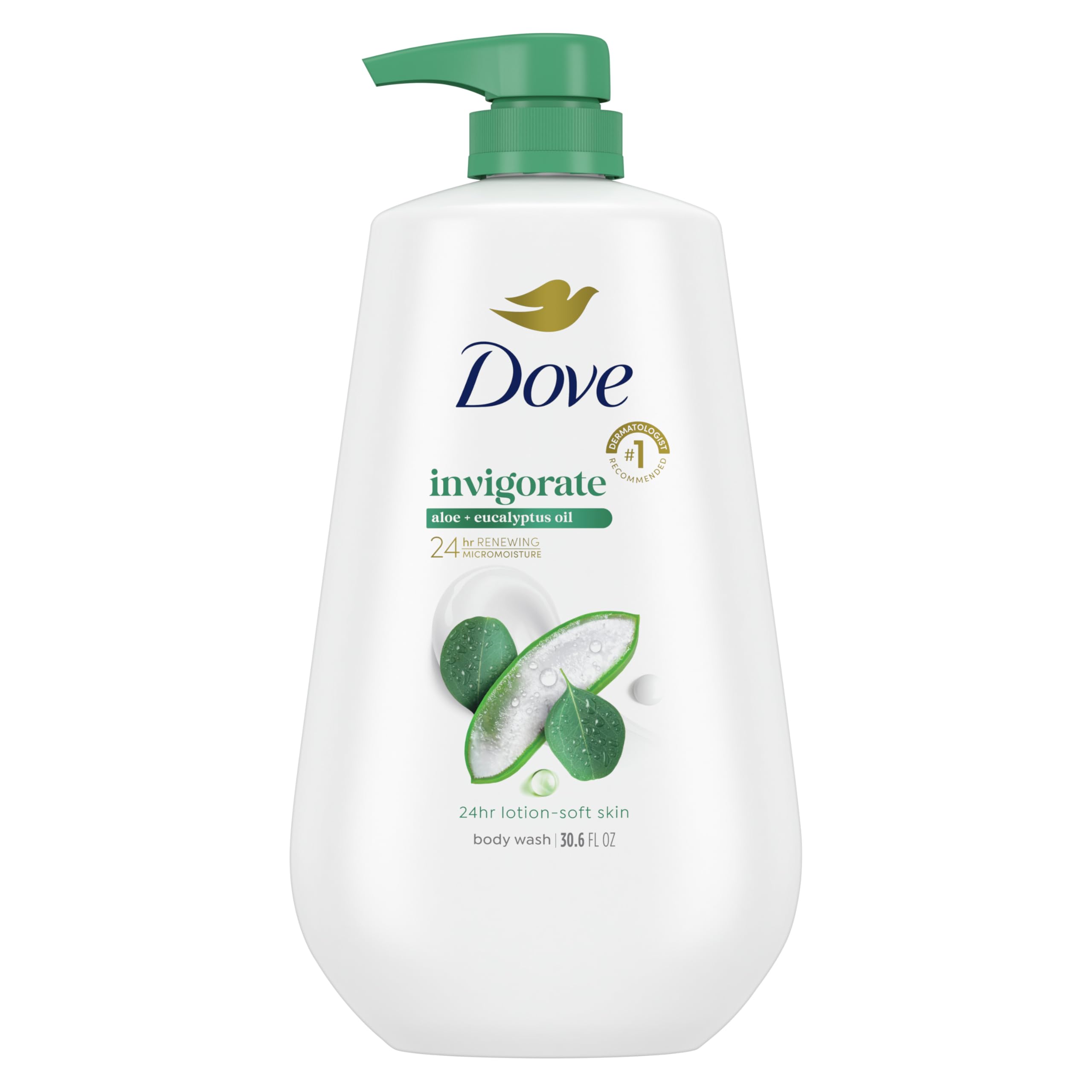 Gel De Baño Dove Invigorate Con Aloe Y Eucalipto  900 Ml  Con Bomba - Venta Internacional.