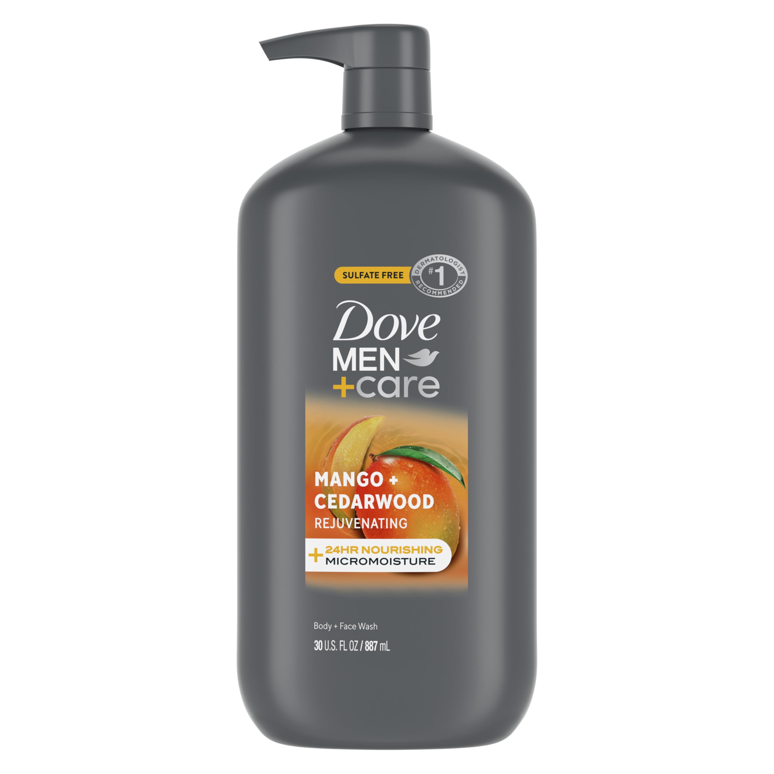Gel De Baño Corporal Y Facial Dove Men + Care Rejuvenating 887 Ml - Venta Internacional.