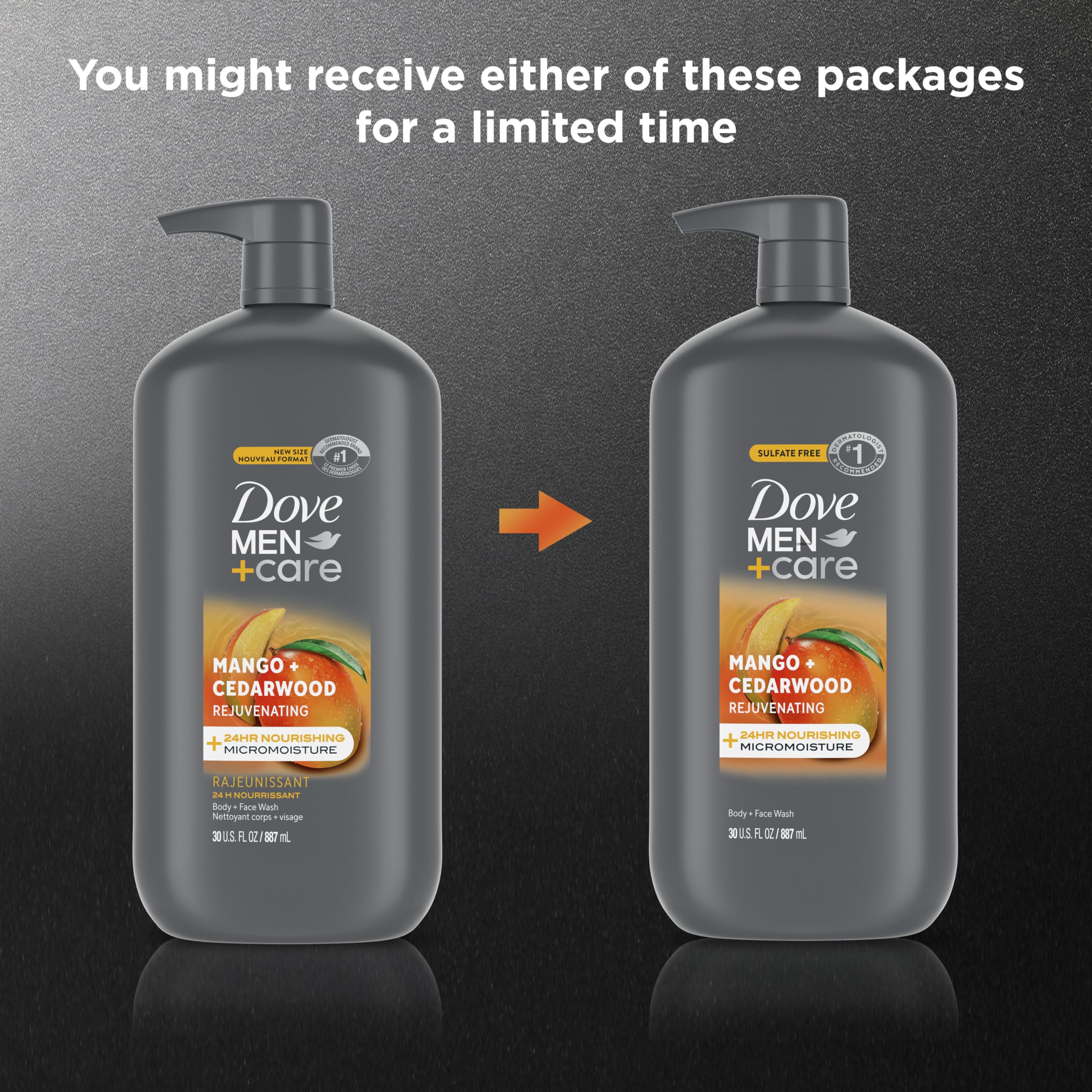 Foto 4 pulgar | Gel De Baño Corporal Y Facial Dove Men + Care Rejuvenating 887 Ml - Venta Internacional.