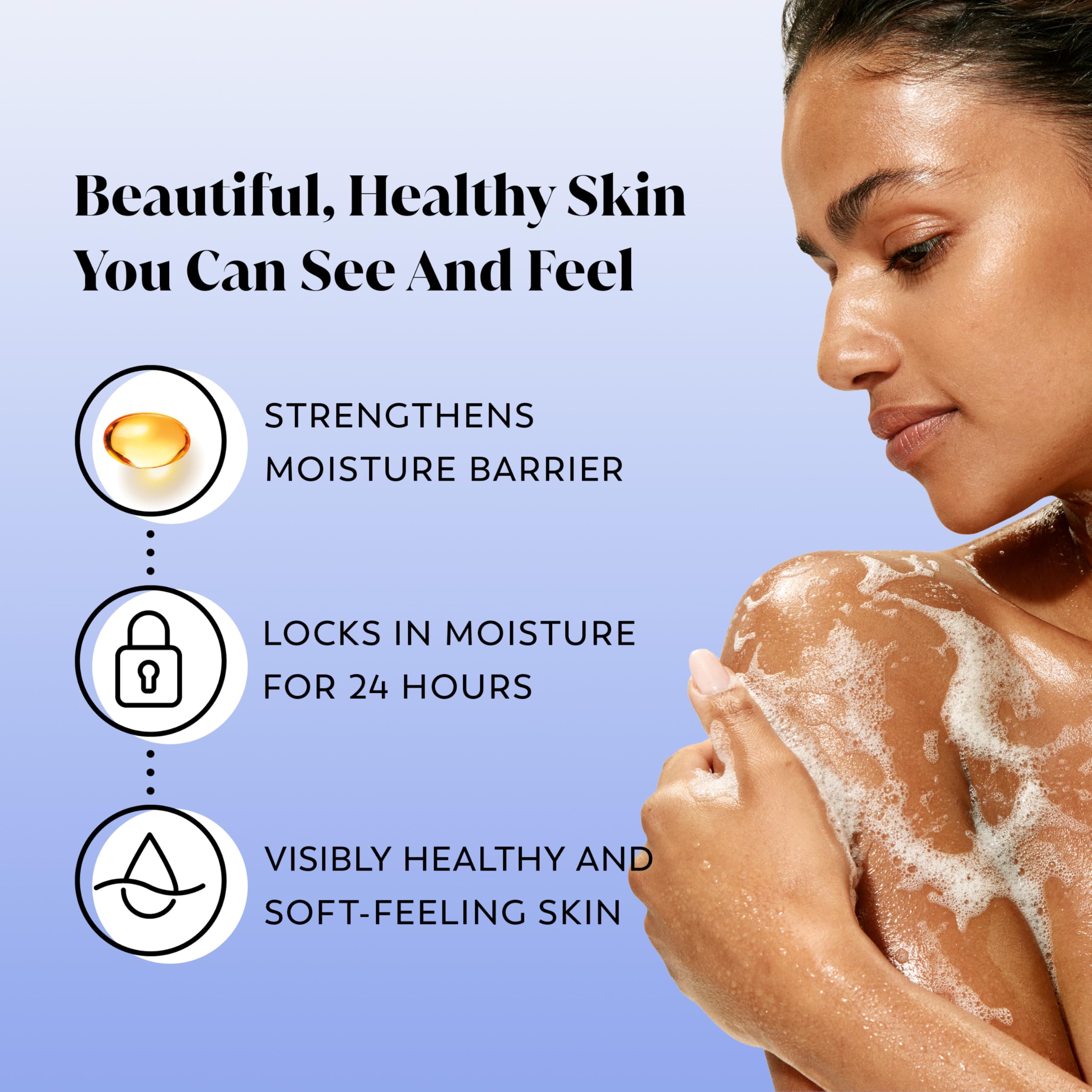 Foto 2 | Gel De Baño Olay Ultra Moisture Exfoliante Hidratante 24 Horas - Venta Internacional.