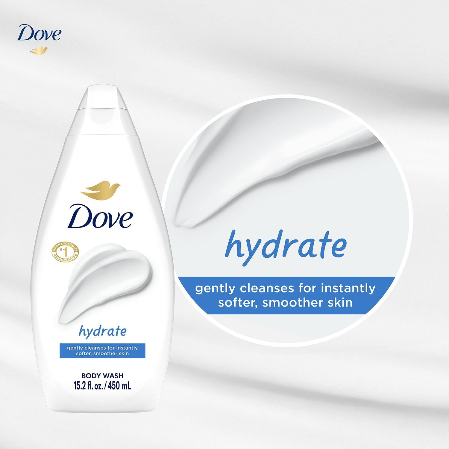 Foto 7 pulgar | Gel De Baño Dove Hydrate Hidratante  450 Ml  Paquete De 2 - Venta Internacional.