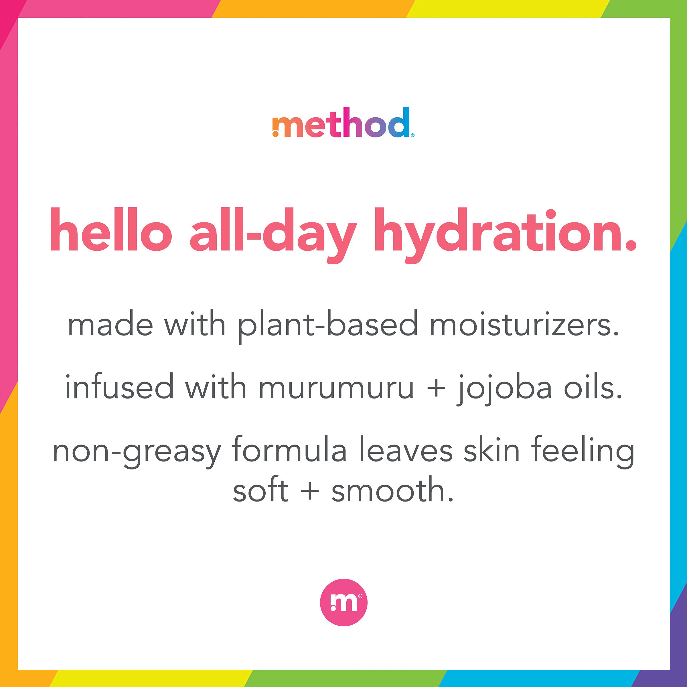 Foto 5 pulgar | Lotion Method Daily Pure Peace  400 Ml  Hidratación A Base De Plantas Durante 24 Horas - Venta Internacional.
