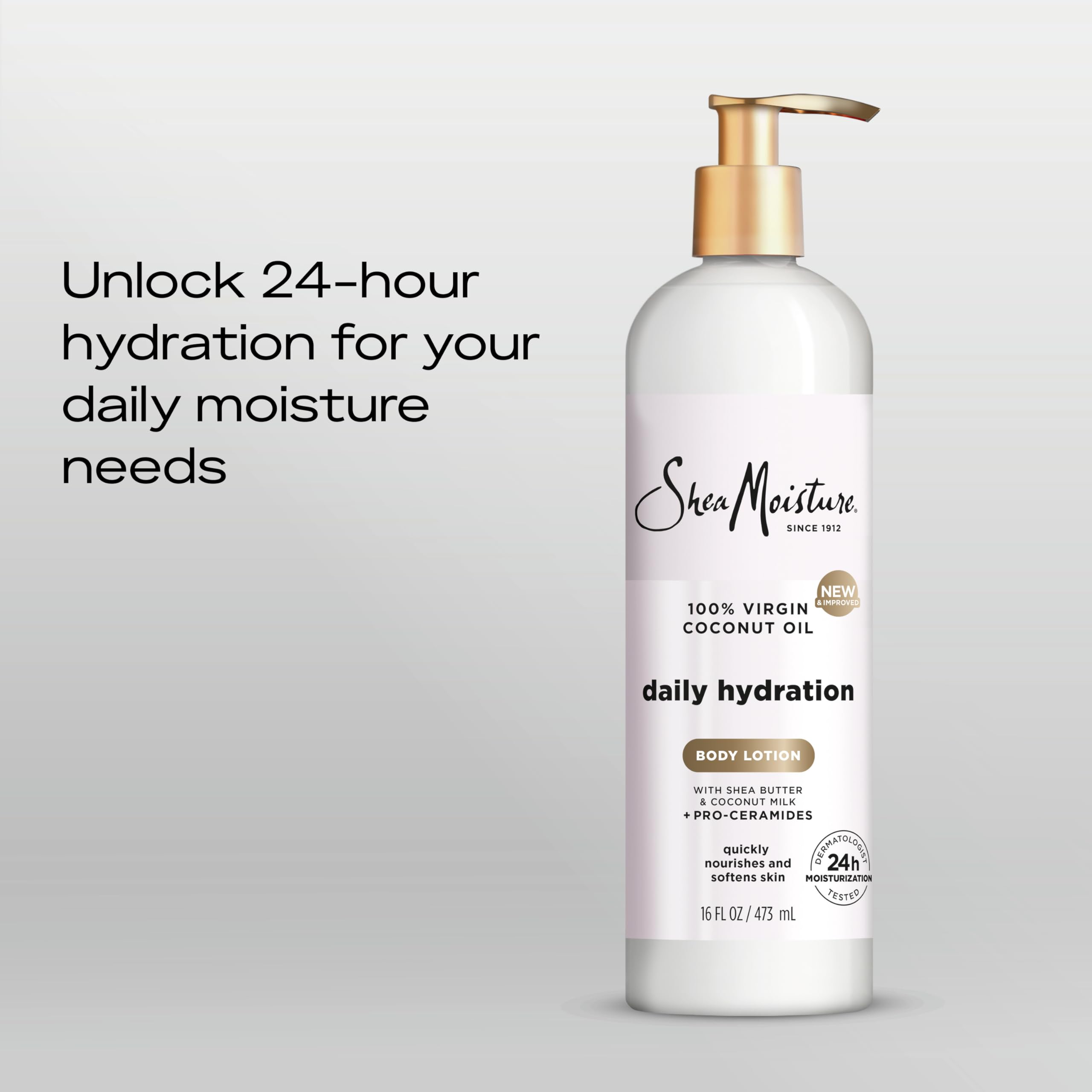 Foto 5 pulgar | Loción Corporal Sheamoisture Daily Hydration 473 Ml Con Aceite De Coco - Venta Internacional.