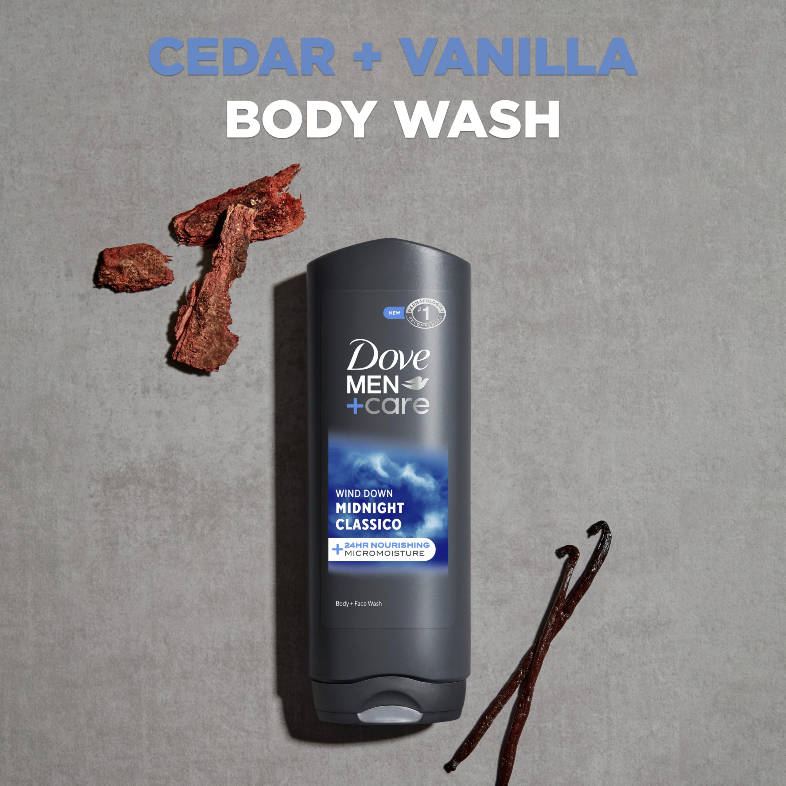 Foto 4 pulgar | Gel De Baño Corporal Y Facial Dove Men + Care Midnight Classico 4x - Venta Internacional.
