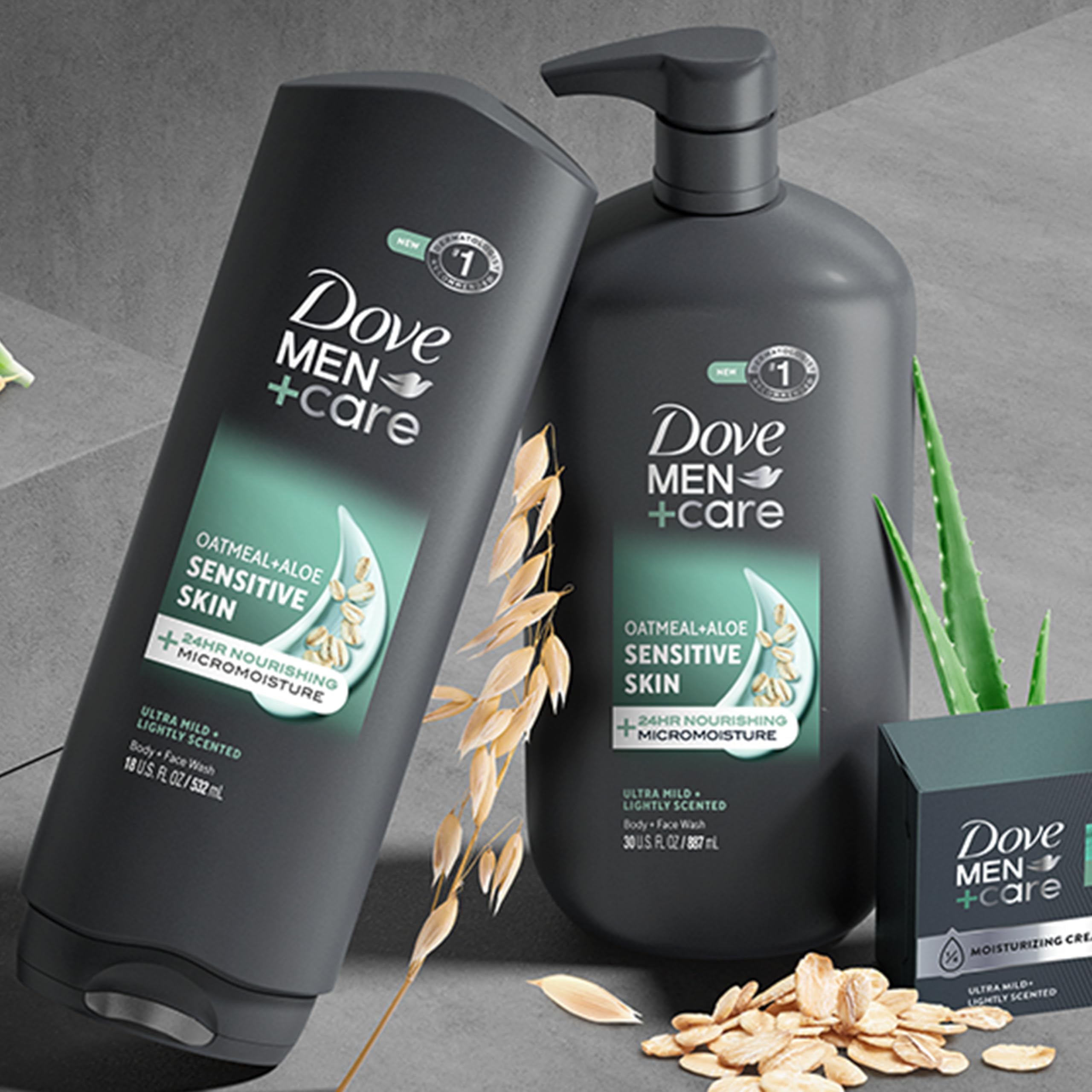 Foto 7 pulgar | Gel De Baño Y Rostro Dove Men + Care Sensitive Skin 900 Ml - Venta Internacional.