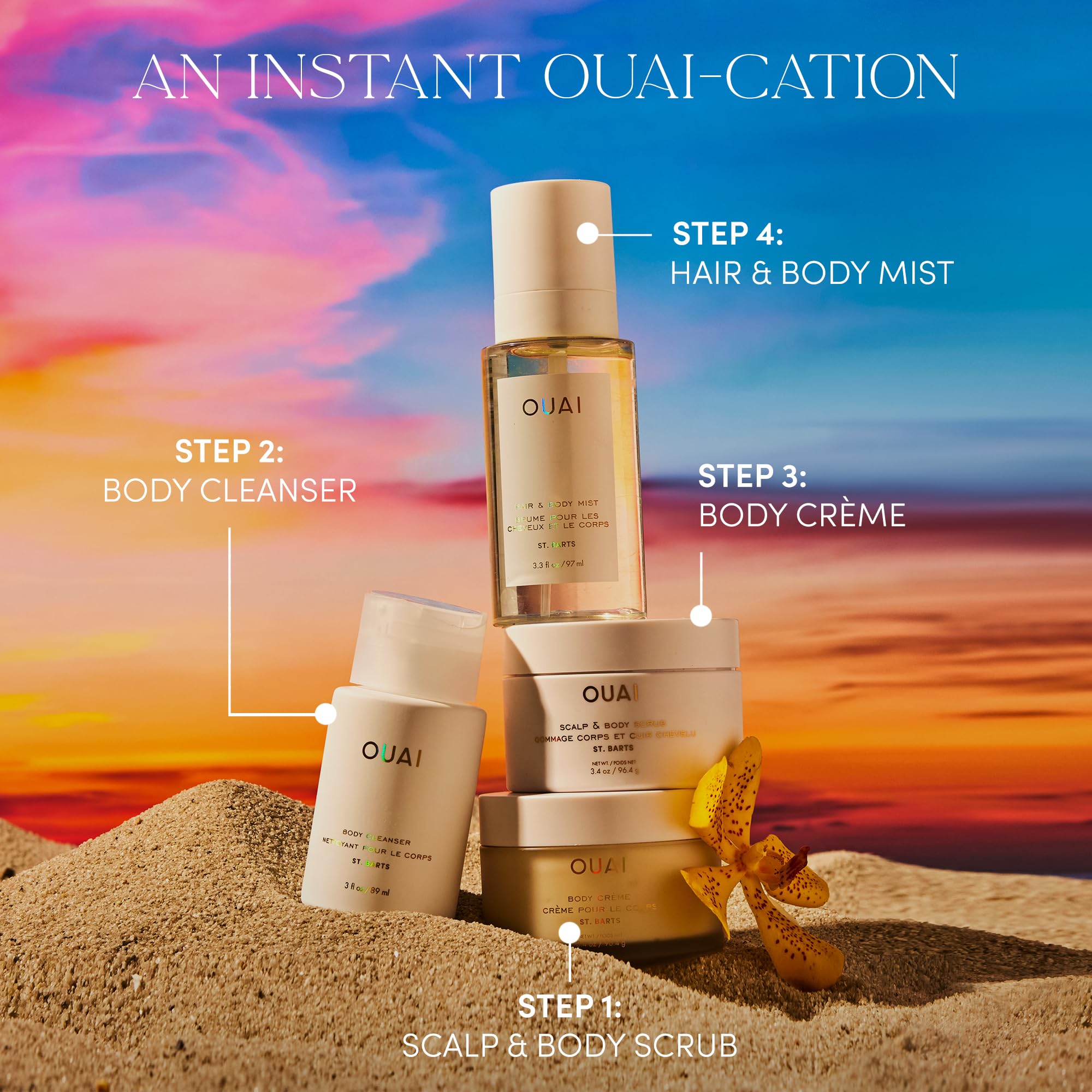 Foto 7 | Limpiador Corporal Ouai St. Barts Travel  Tamaño 90 Ml  Con Aceite De Jojoba - Venta Internacional.