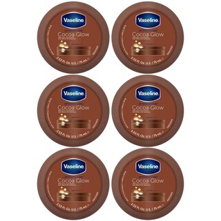 Foto 1 | Crema Corporal Vaseline Cocoa Glow 48h Hidratante 75 Ml Paquete De 6 - Venta Internacional.