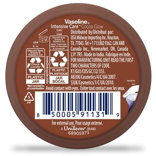 Foto 2 | Crema Corporal Vaseline Cocoa Glow 48h Hidratante 75 Ml Paquete De 6 - Venta Internacional.