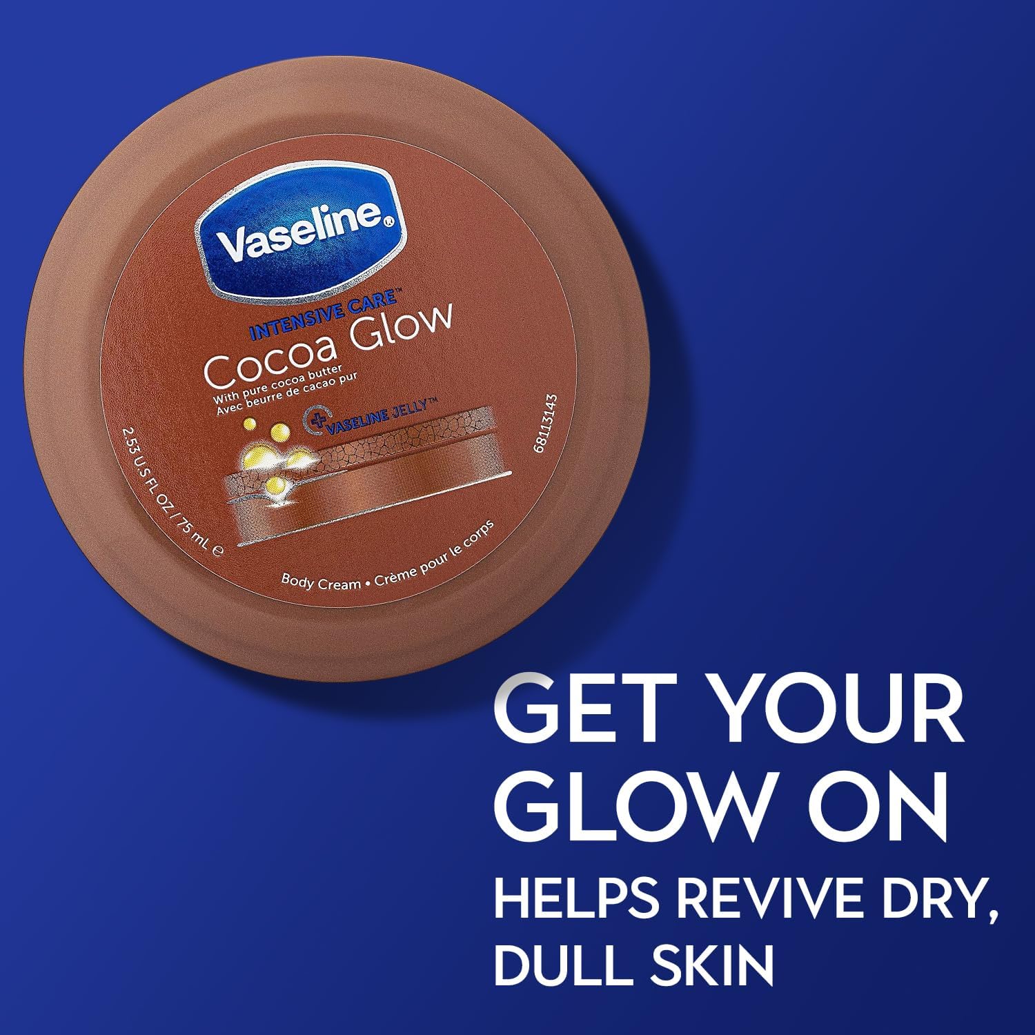 Foto 4 pulgar | Crema Corporal Vaseline Cocoa Glow 48h  Hidratante  75 Ml  Paquete De 6 - Venta Internacional.