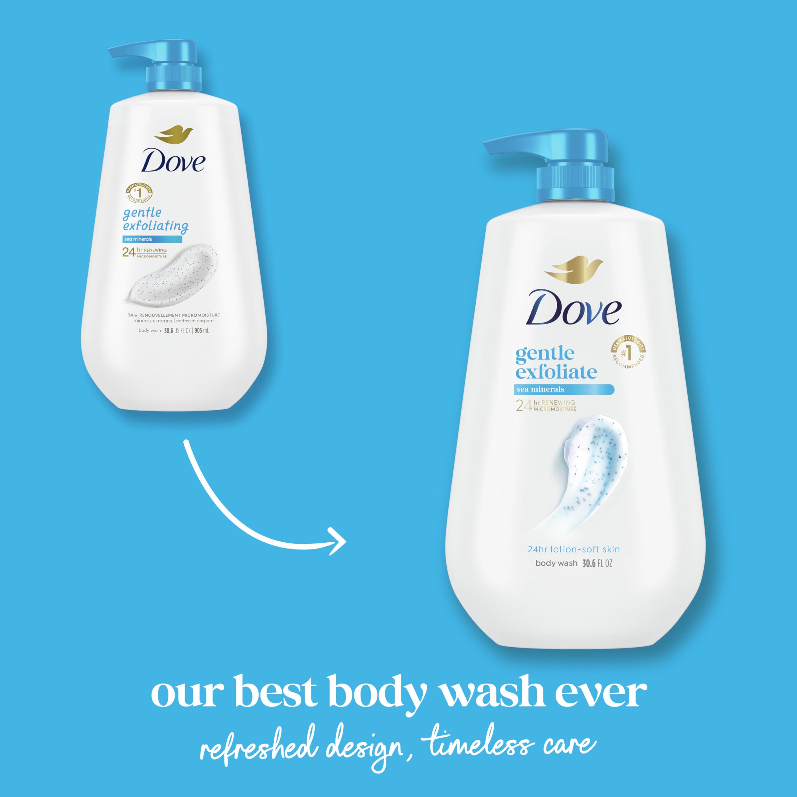 Foto 4 pulgar | Gel De Baño Dove Gentle Exfoliate Con Minerales Marinos  900 Ml - Venta Internacional.