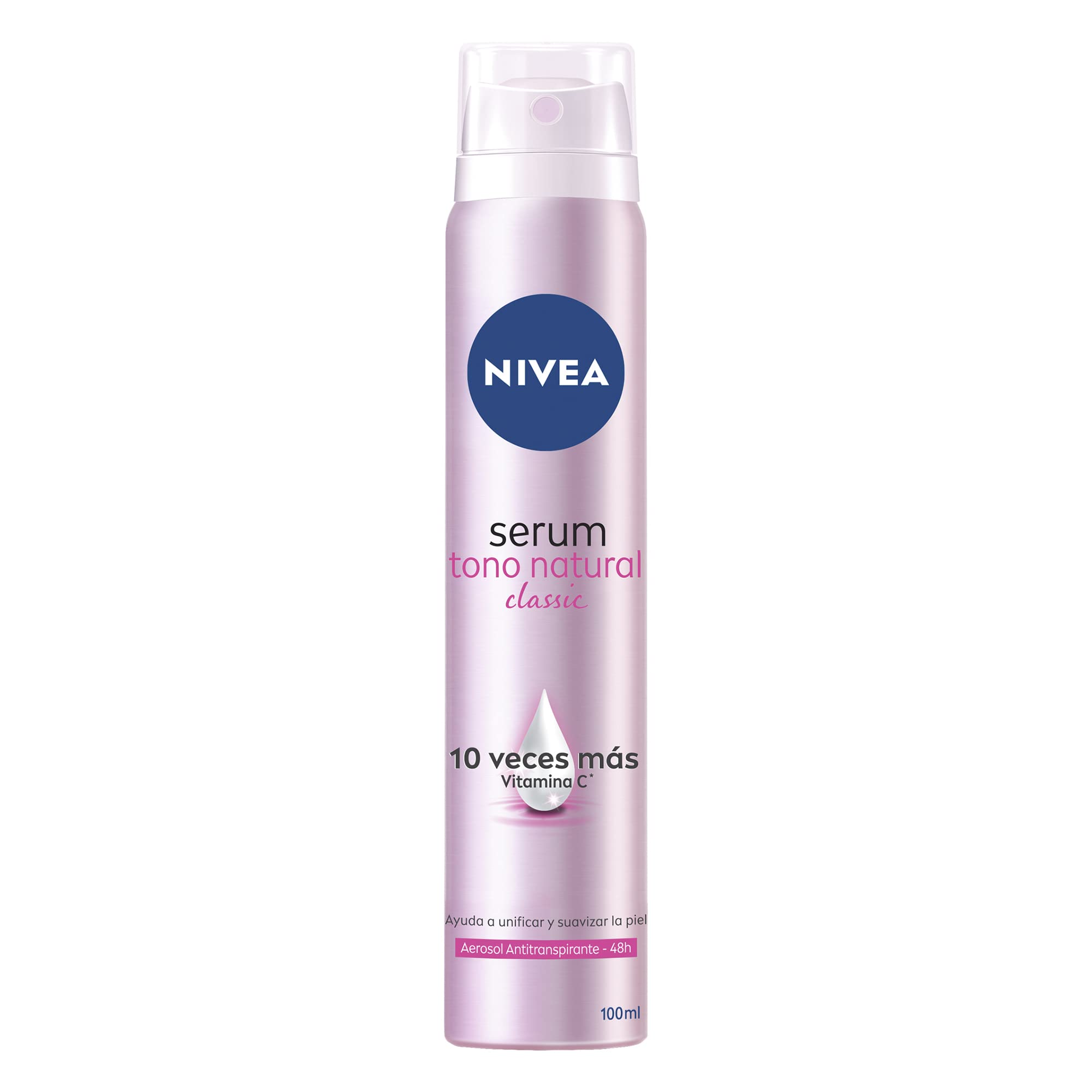Sérum Desodorante En Aerosol Nivea Extra Lighting  48 Horas  150 Ml - Venta Internacional.