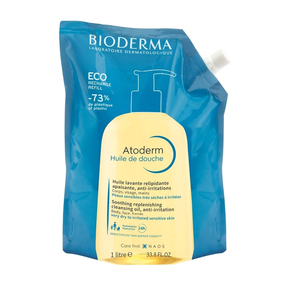 Aceite De Ducha Bioderma Atoderm Nourishing 1l Para Piel Seca - Venta Internacional.