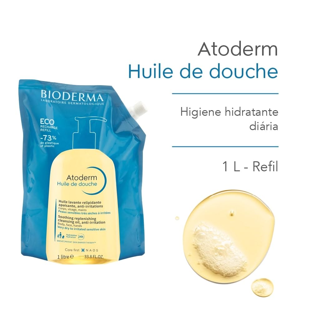 Foto 3 pulgar | Aceite De Ducha Bioderma Atoderm Nourishing 1l Para Piel Seca - Venta Internacional.