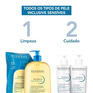 Foto 6 | Aceite De Ducha Bioderma Atoderm Nourishing 1l Para Piel Seca - Venta Internacional.