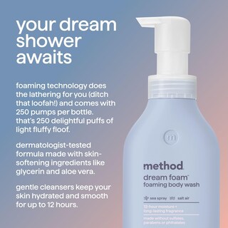 Foto 2 | Método De Gel De Baño Espumoso Dream Foam Sea Spray 400 Ml - Venta Internacional.