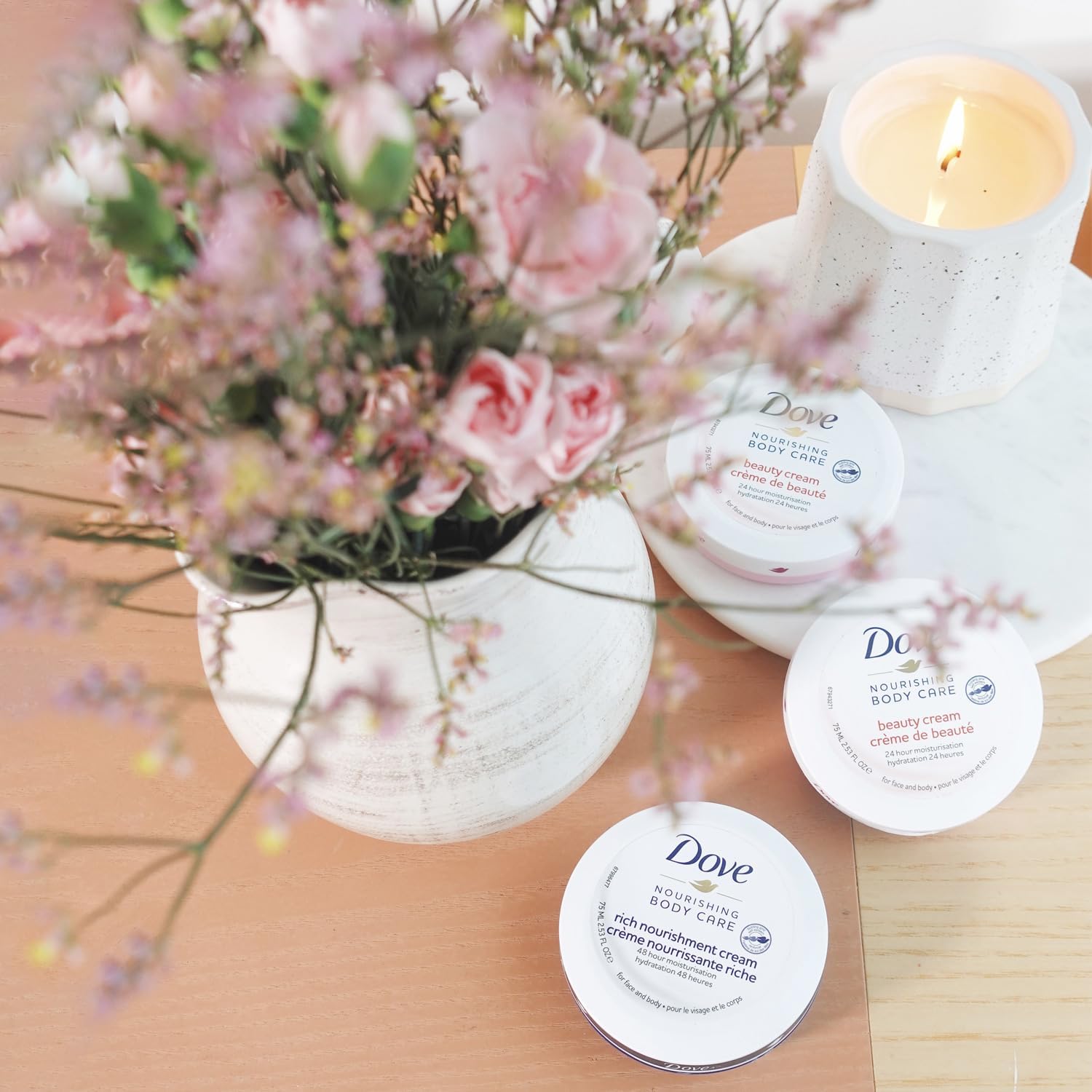 Foto 4 pulgar | Loción Dove Body Love Rich Nourishment 75 Ml (paquete De 12) - Venta Internacional.