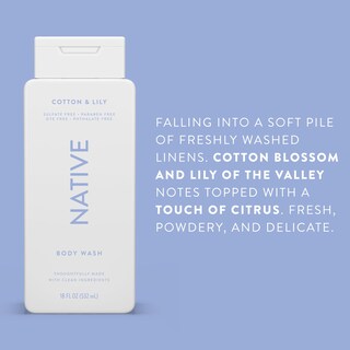 Foto 4 | Gel De Baño Native Cotton & Lily 532 Ml Paquete De 2 - Venta Internacional.