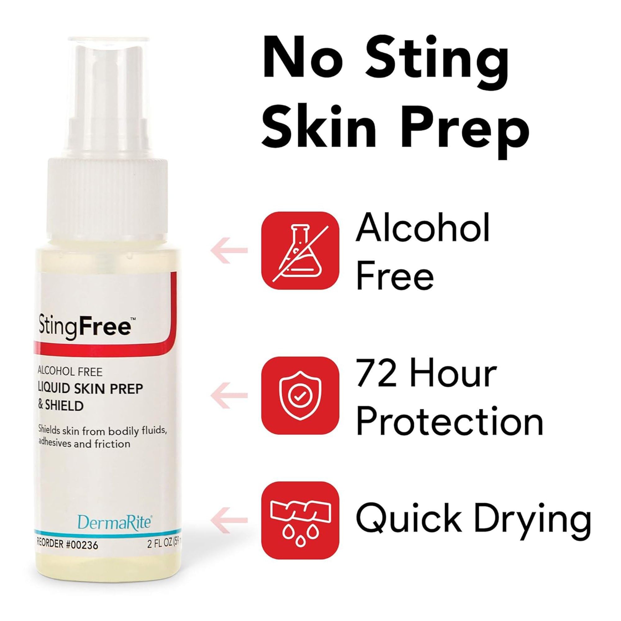 Foto 4 pulgar | Botella De Aerosol Skin Prep Dermarite Sin Picaduras  60 Ml - Venta Internacional.
