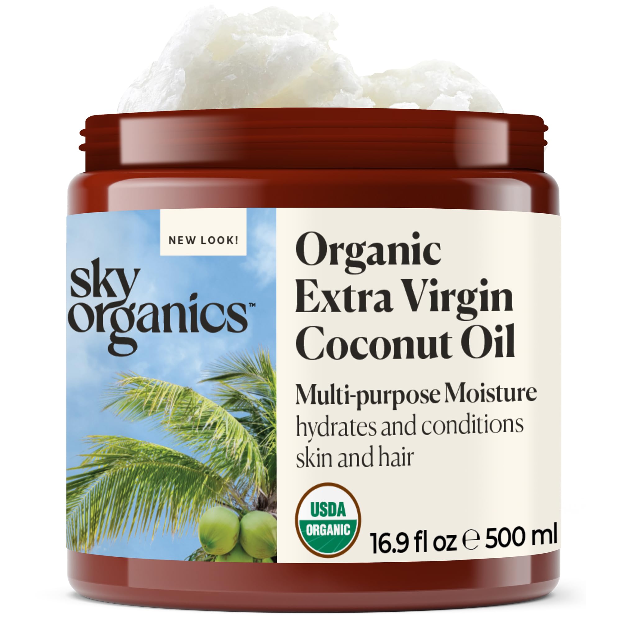 Foto 2 pulgar | Aceite de Ricino Negro Orgánico Sky Organics 473 ml- Venta Internacional