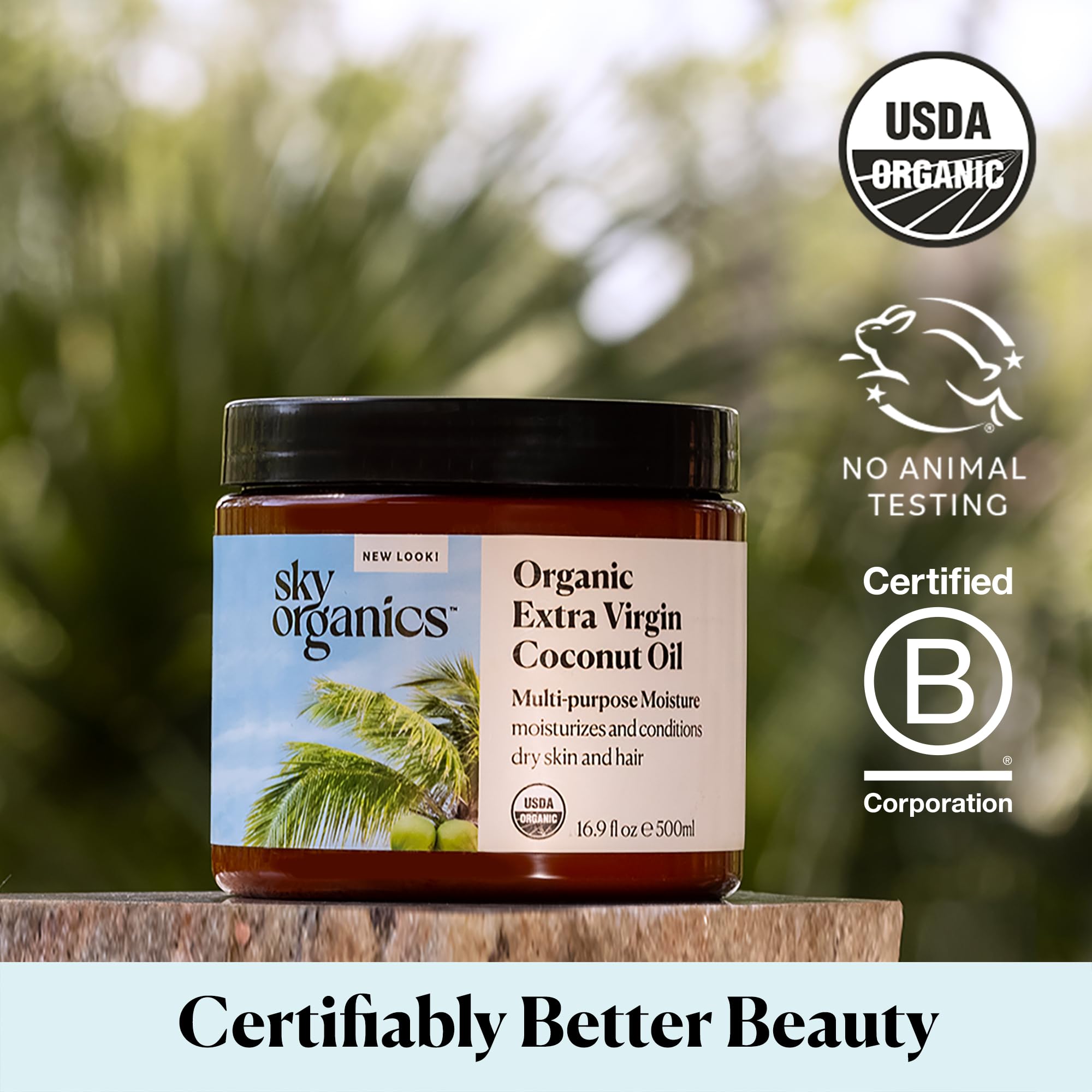 Foto 6 | Aceite de Ricino Negro Orgánico Sky Organics 473 ml- Venta Internacional