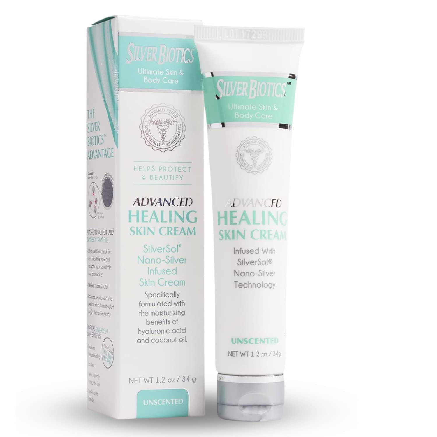 Foto 1 | Loción Y Crema American Biotech Labs Silver Biotics 35 Ml - Venta Internacional.