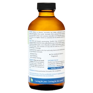 Foto 2 | Aceite De Aguacate Earth's Care Para El Cabello Y La Piel Con Vitamina E 240 Ml - Venta Internacional.