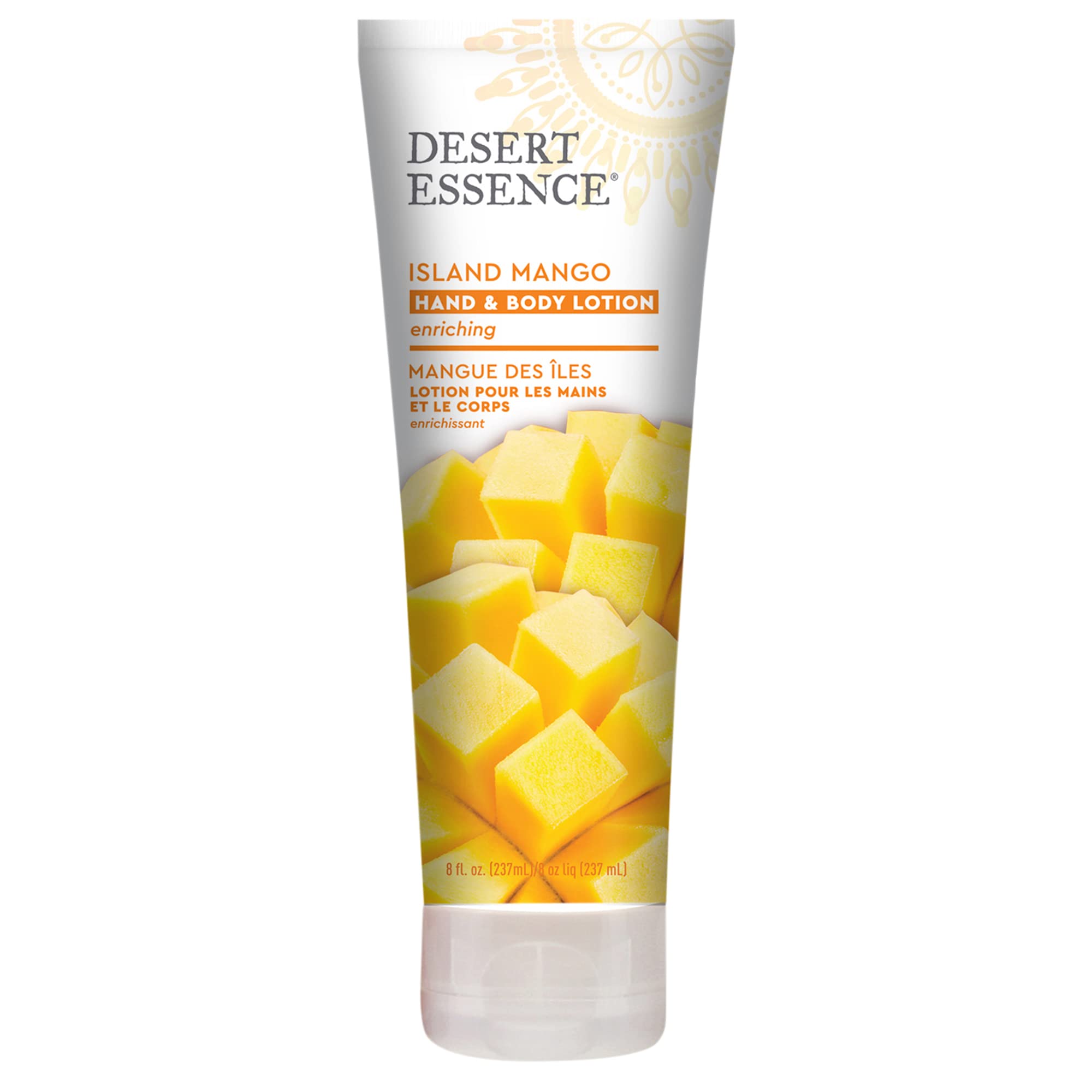 Loción Para Manos Y Cuerpo Desert Essence Island Mango 240 Ml - Venta Internacional.