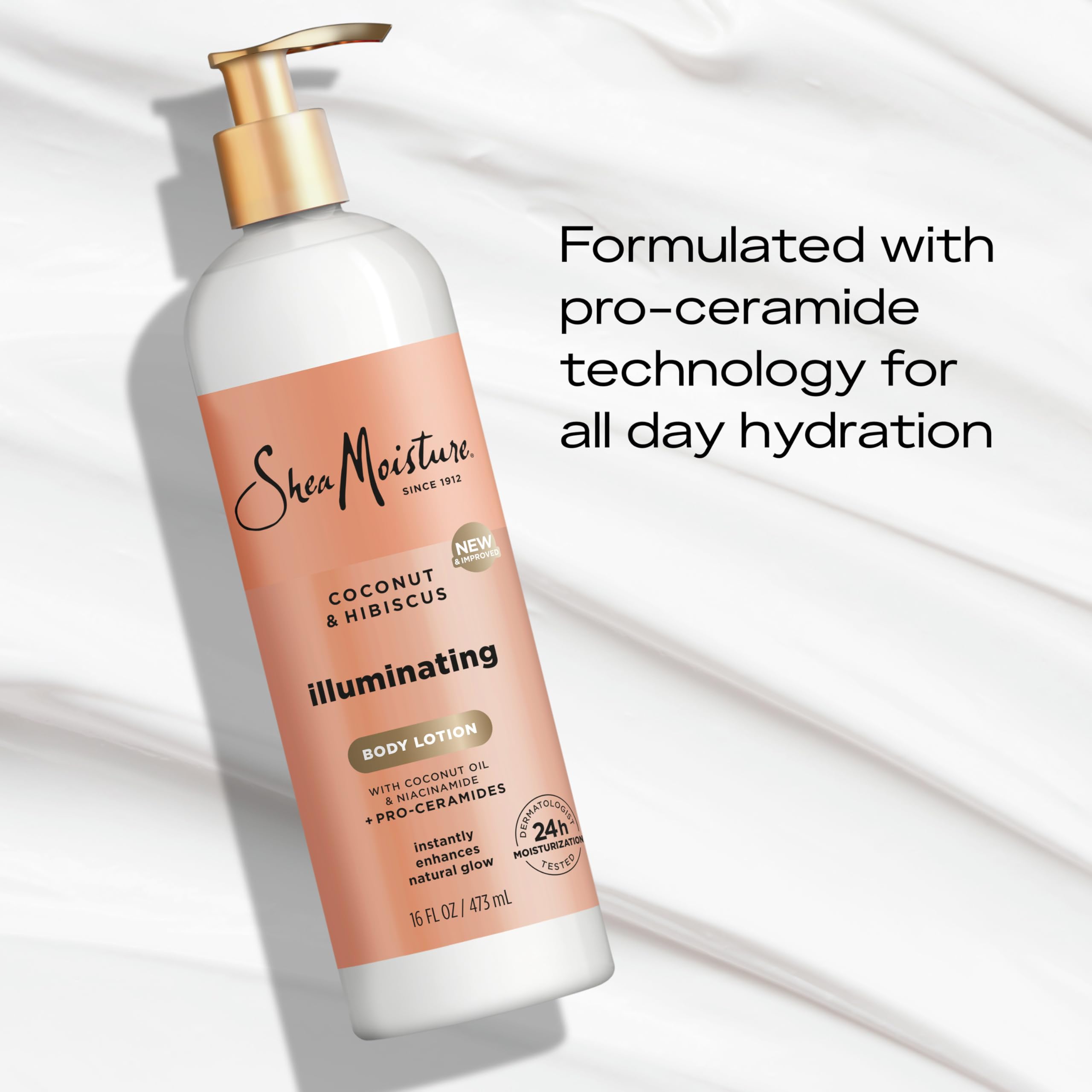Foto 3 | Loción Corporal Sheamoisture Illuminating 473 Ml Con Aceite De Coco - Venta Internacional.