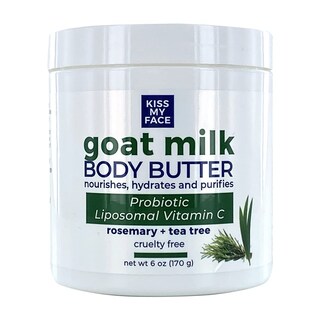 Foto 1 | Crema Corporal Kiss My Face Con Leche De Cabra Y Romero Árbol De Té 180 Ml - Venta Internacional.