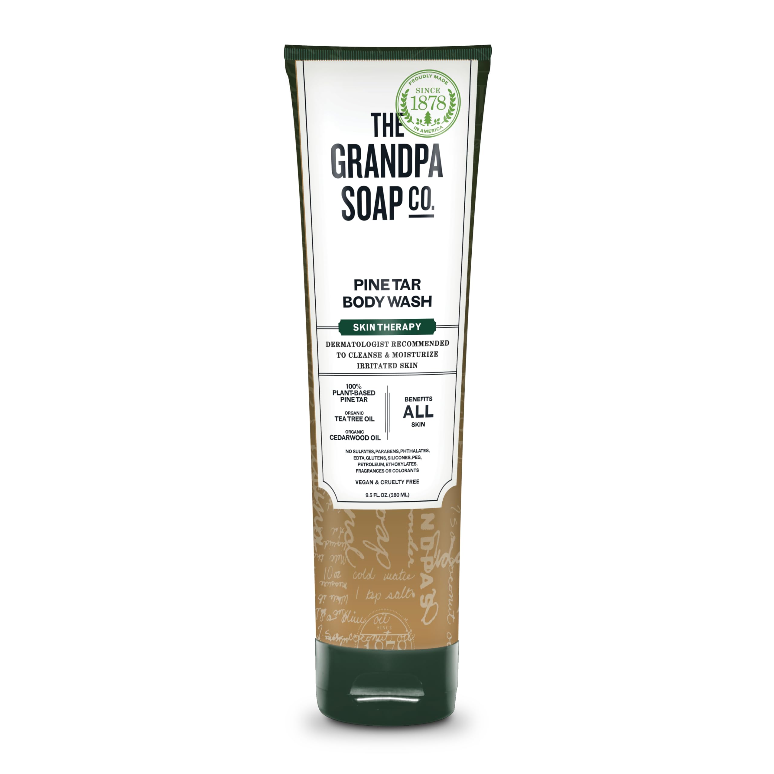 Foto 1 | Gel De Baño The Grandpa Soap Company  Alquitrán De Pino  280 Ml - Venta Internacional.