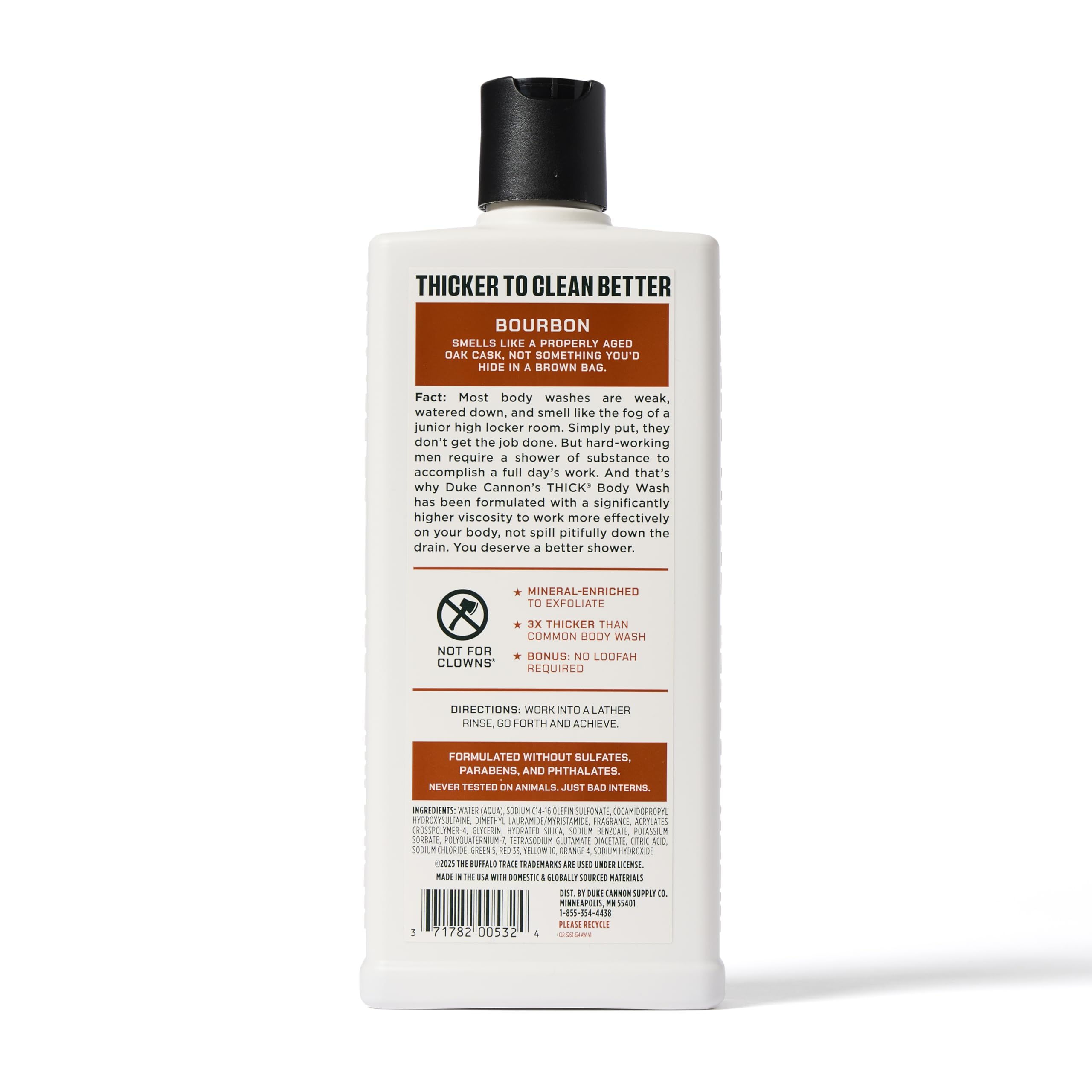 Foto 3 pulgar | Gel De Baño Duke Cannon Supply Co. Espeso Y De Alta Viscosidad  540 Ml - Venta Internacional.