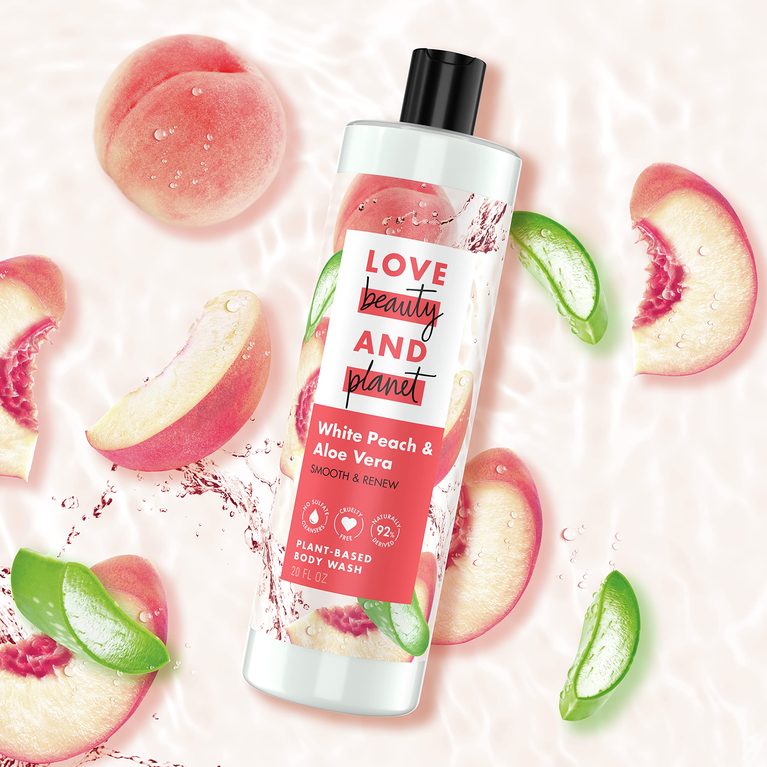 Foto 3 pulgar | Gel De Baño Love Beauty And Planet Smooth & Renew 590 Ml - Venta Internacional.