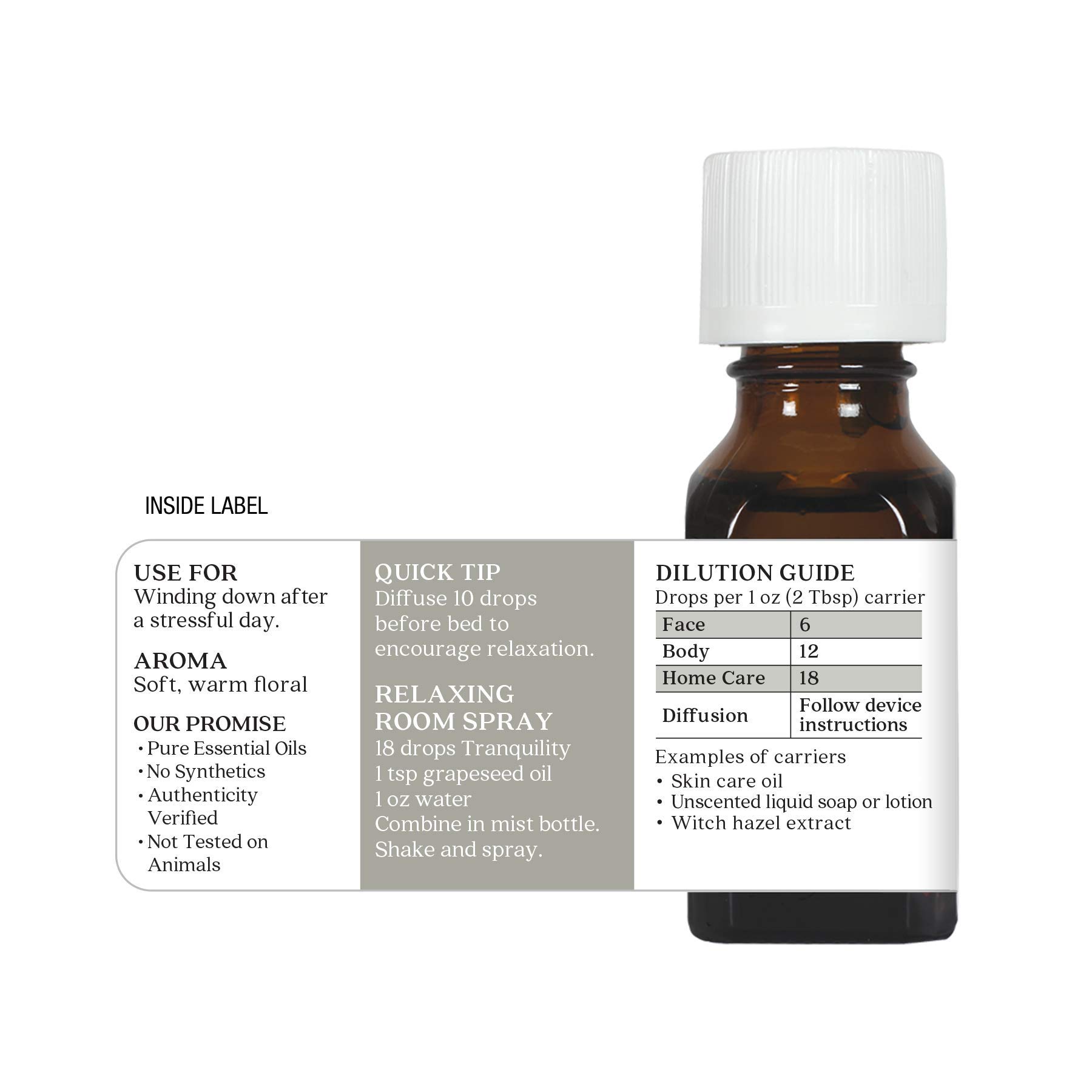 Foto 4 | Aceite Esencial Aura Cacia Tranquility 15 Ml 100% Puro - Venta Internacional.